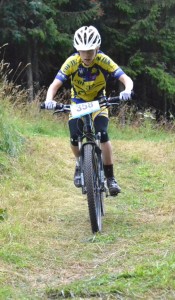 Julian Schnürer wird guter 7.-ter im U15-Rennen