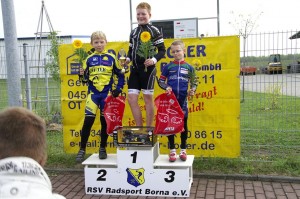 Frederik Schäfer wird in Borna Zweiter