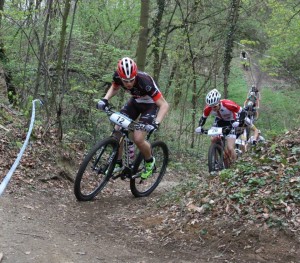 Tommy drückte in der 1.Runde ordentlich aufs Tempo