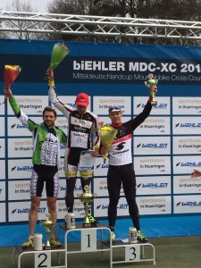 Podium des Elite Rennens!