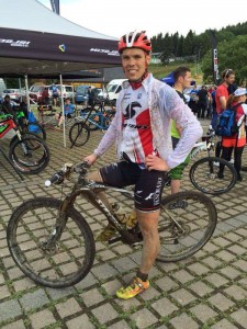 Glücklich und zufrieden nach toller Leistung