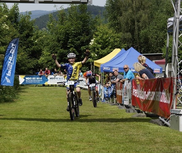 Gregor siegt in Sebnitz bie der U13