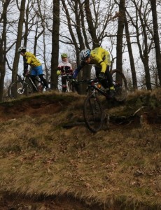 Freddy an einer Steilkante