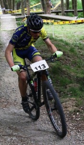 Hagen Bundschuh im U23- Rennen