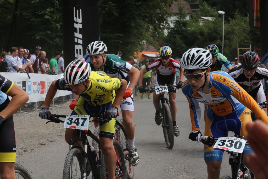 Nick Planert (347 ) im Wettkampf