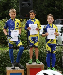 Fabi, Nic und Lenni auf 1-3 