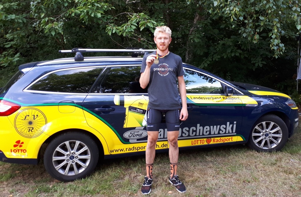 Christopher holt Bronze für White Rock und Sachsen- Anhalt 