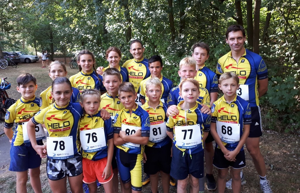 Die White Rock-Delegation beim Berglauf