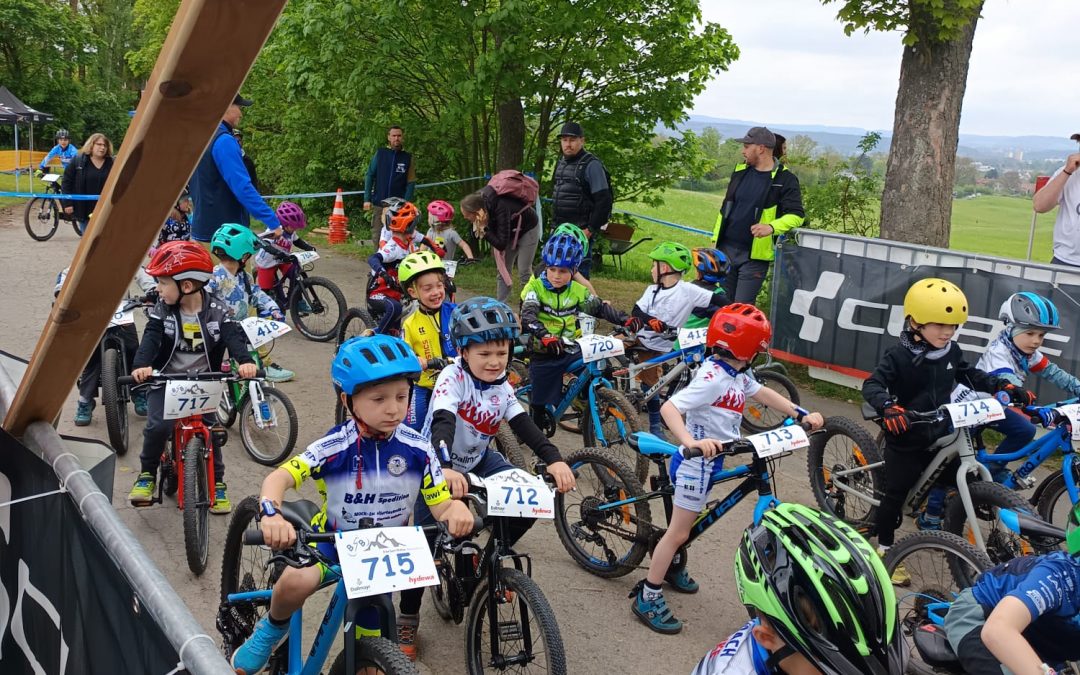 kleine Delegation beim 4. Lauf des XCO Bikecup in Bayreuth